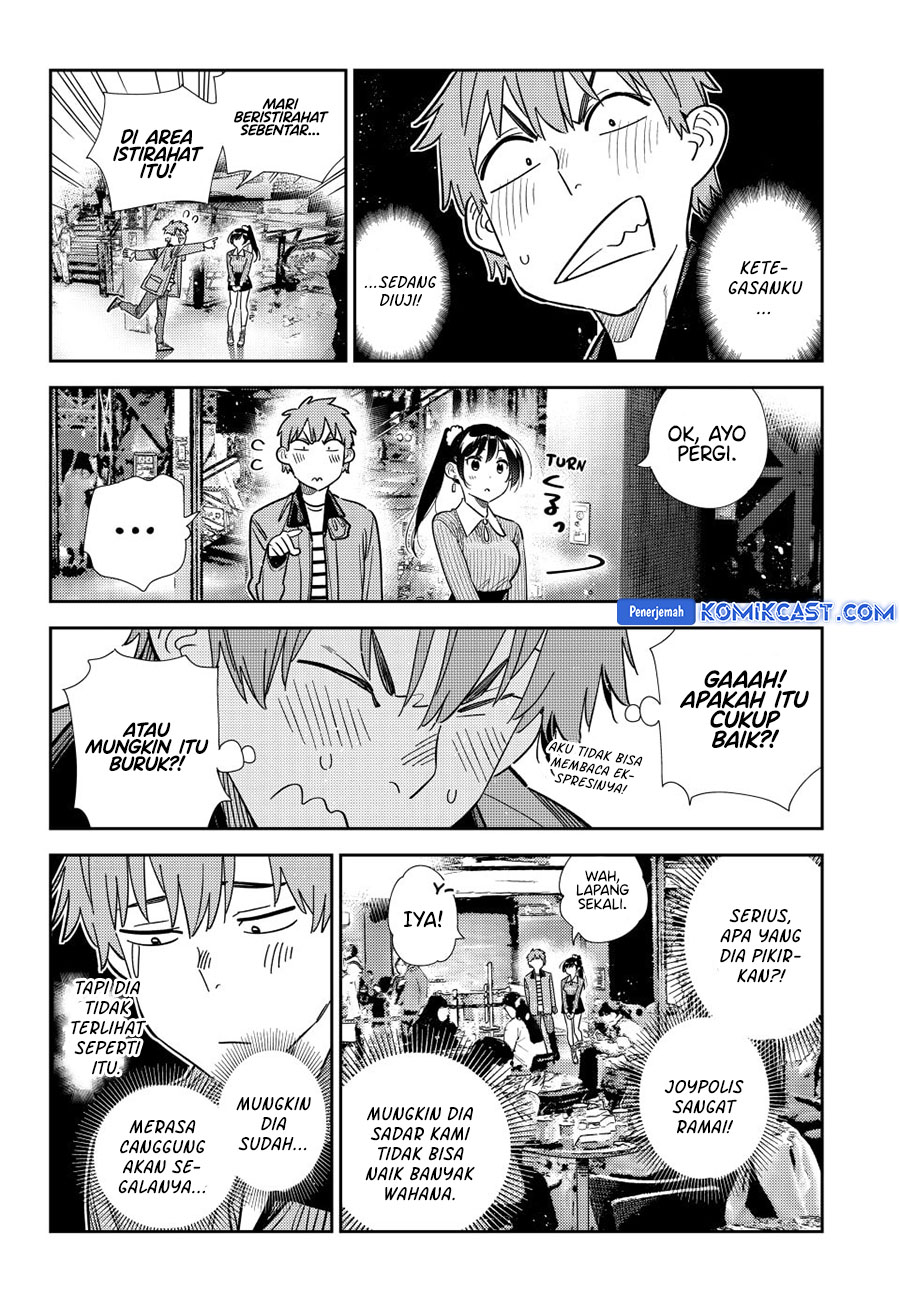 Kanojo Okarishimasu Chapter 366 Gambar 9