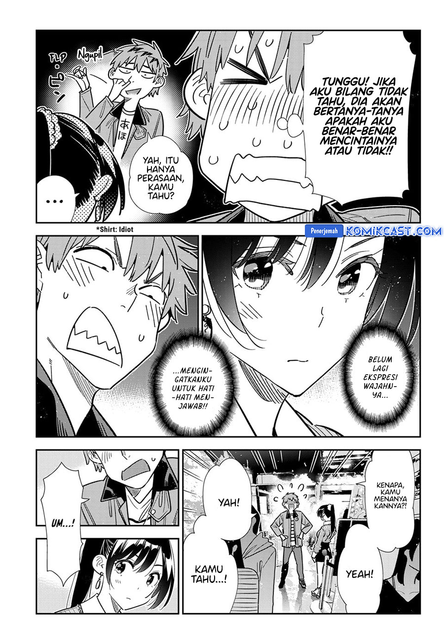 Kanojo Okarishimasu Chapter 368 Gambar 9