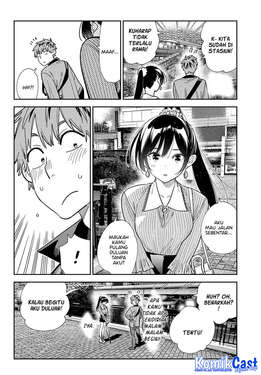 Kanojo Okarishimasu Chapter 381 Gambar 6