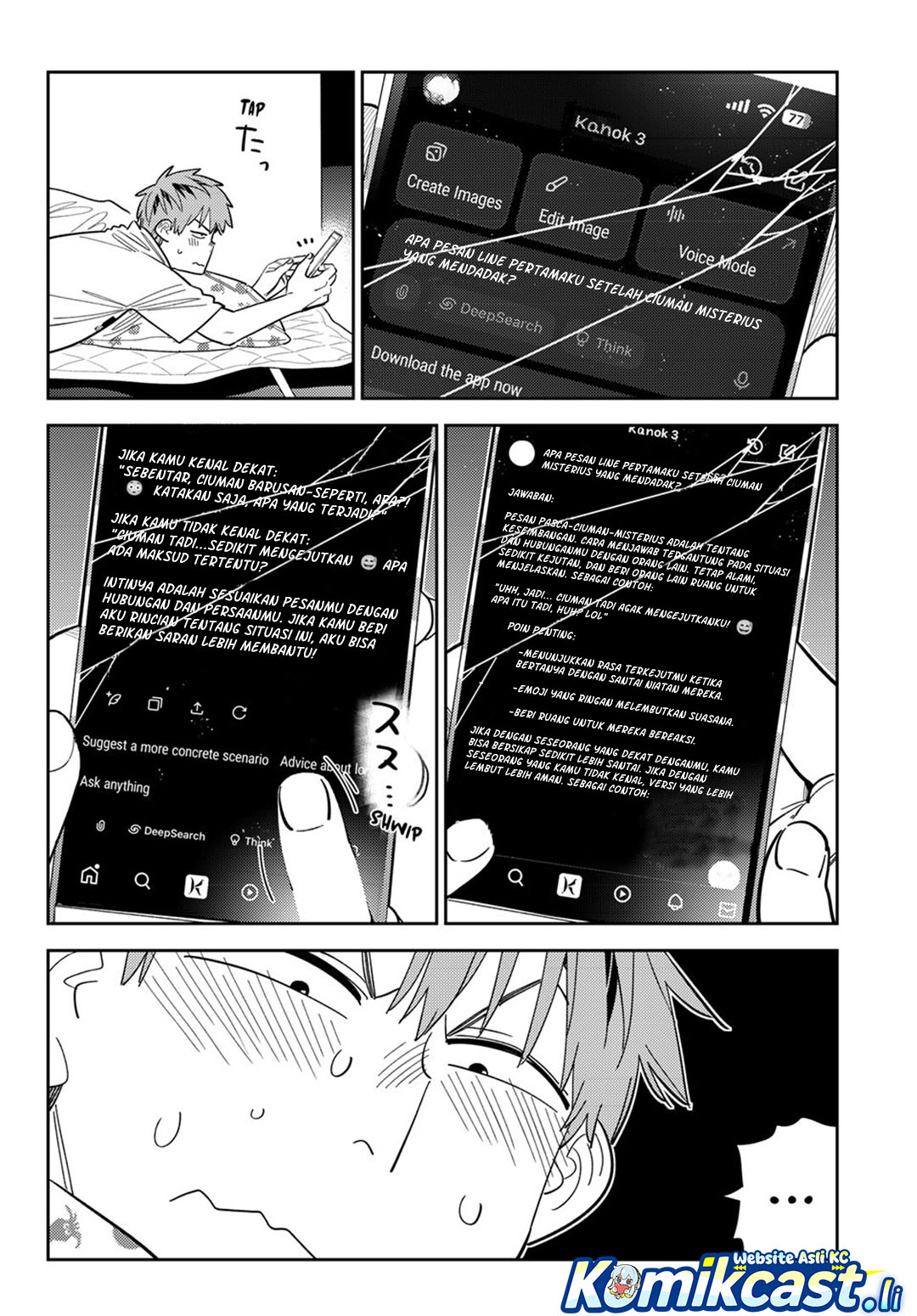 Kanojo Okarishimasu Chapter 391 Gambar 4