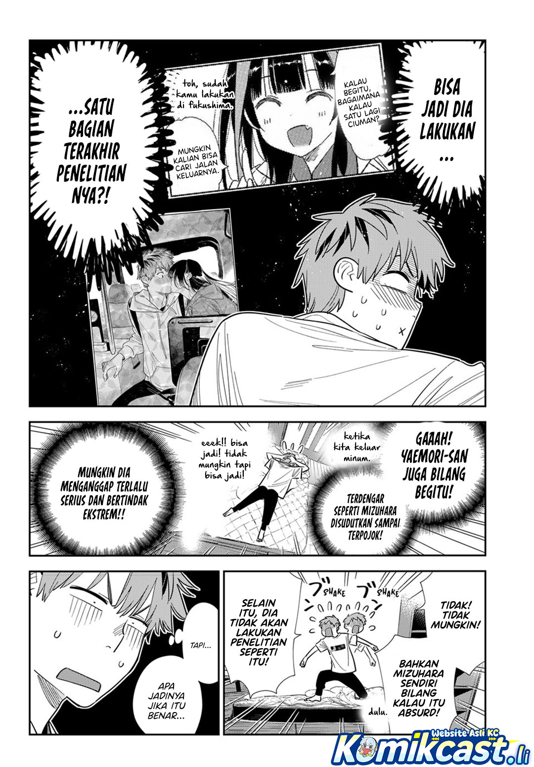 Kanojo Okarishimasu Chapter 391 Gambar 8