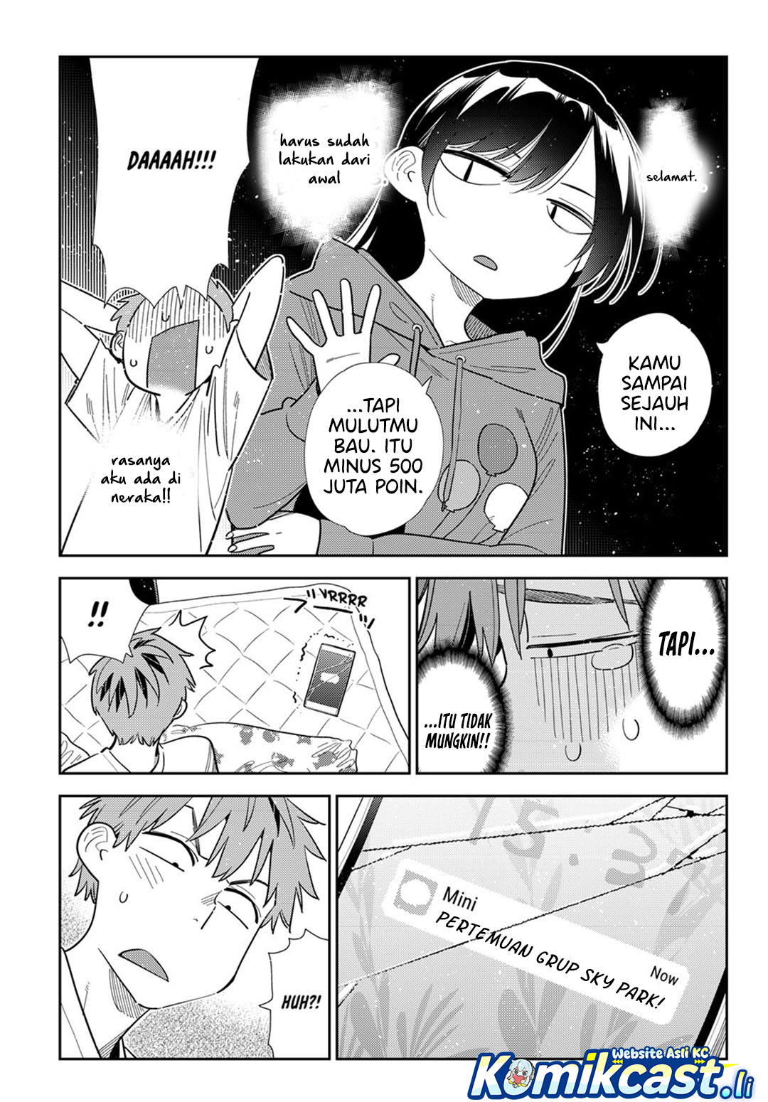 Kanojo Okarishimasu Chapter 391 Gambar 9