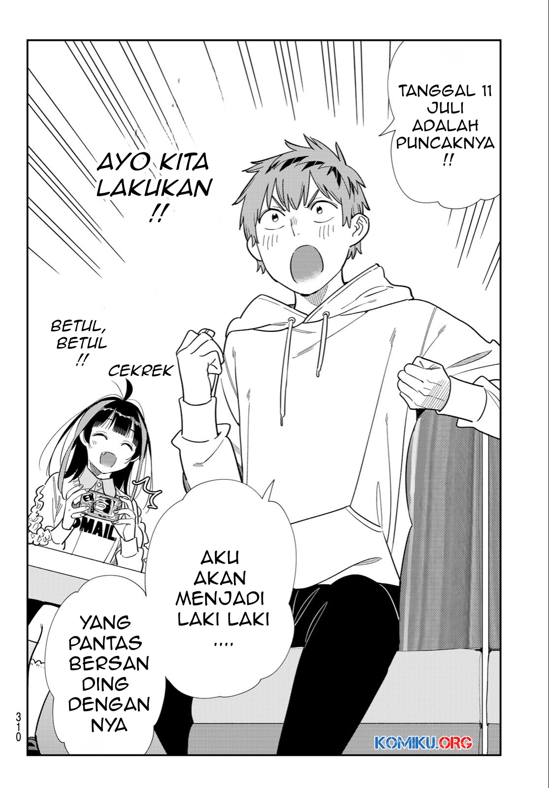 Kanojo Okarishimasu Chapter 392 Gambar 19