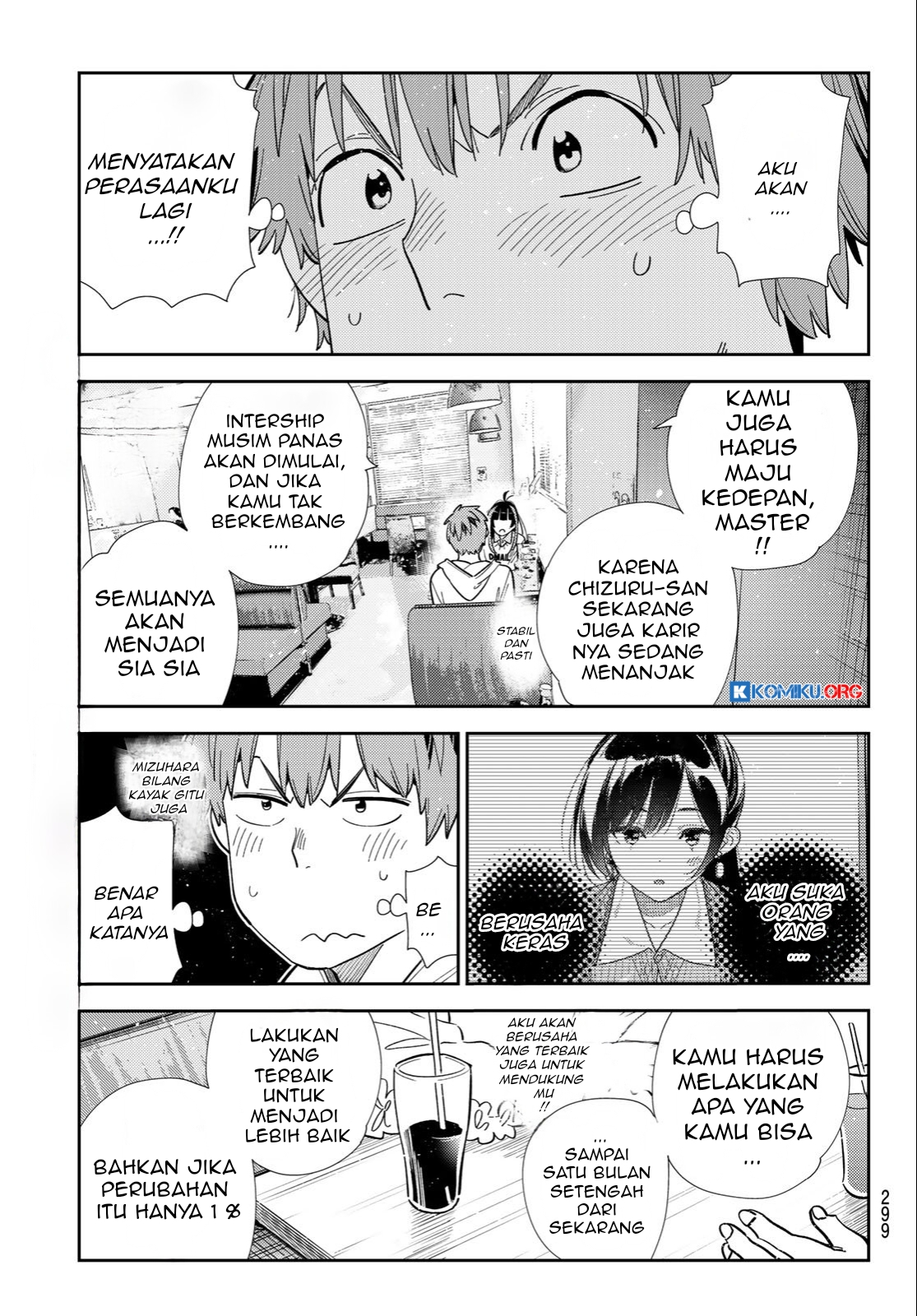 Kanojo Okarishimasu Chapter 392 Gambar 8