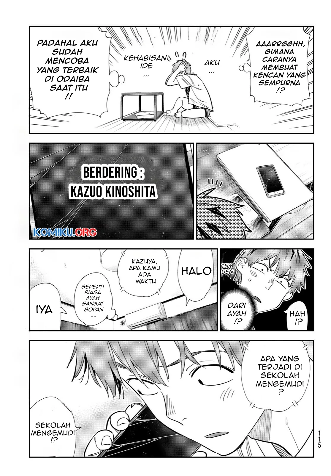 Kanojo Okarishimasu Chapter 393 Gambar 16