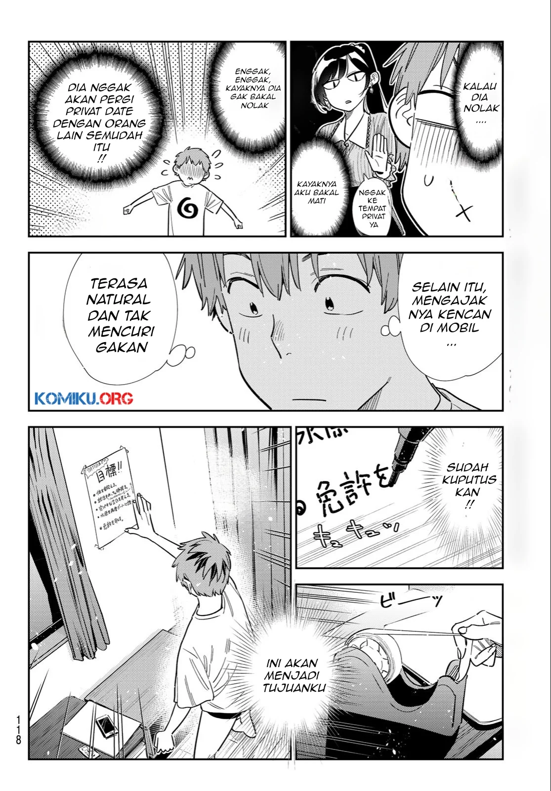 Kanojo Okarishimasu Chapter 393 Gambar 19