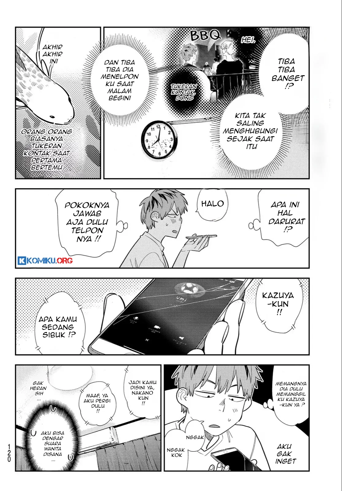 Kanojo Okarishimasu Chapter 396 Gambar 5