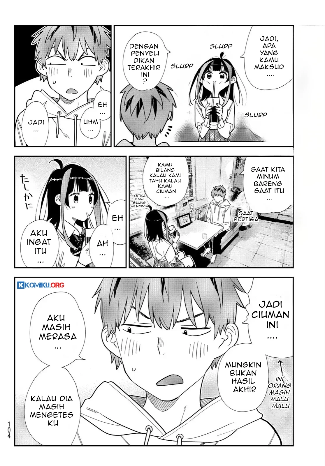 Kanojo Okarishimasu Chapter 398 Gambar 5