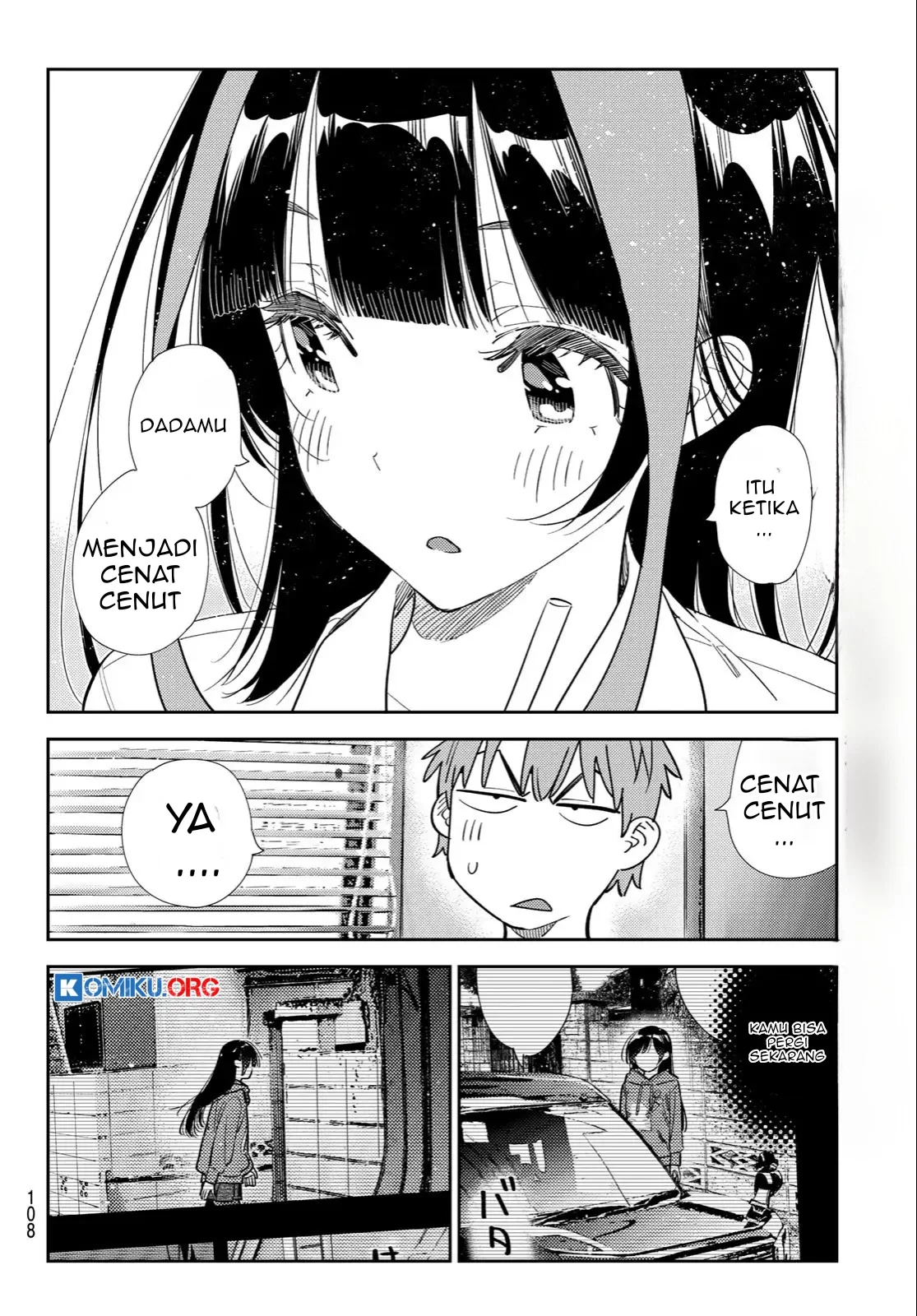 Kanojo Okarishimasu Chapter 398 Gambar 9