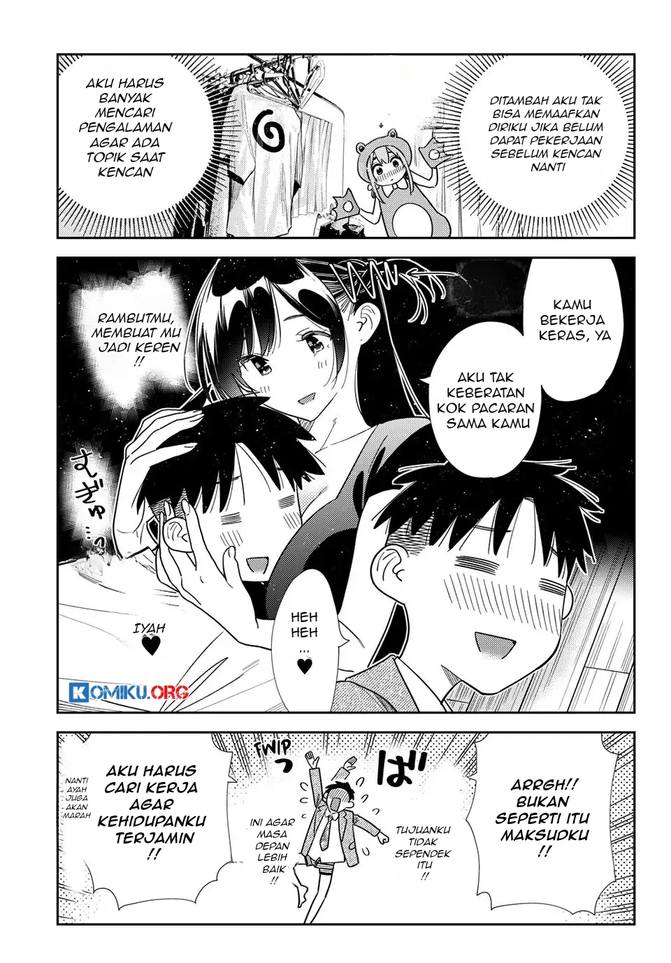 Kanojo Okarishimasu Chapter 399 Gambar 9