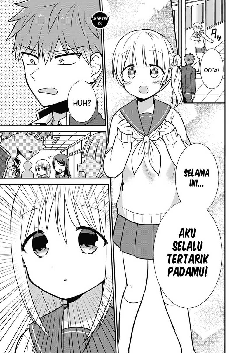 Baca Komik Kao ni denai Kashiwada-san to Kao ni deru Ota-kun Chapter 23 Gambar 1