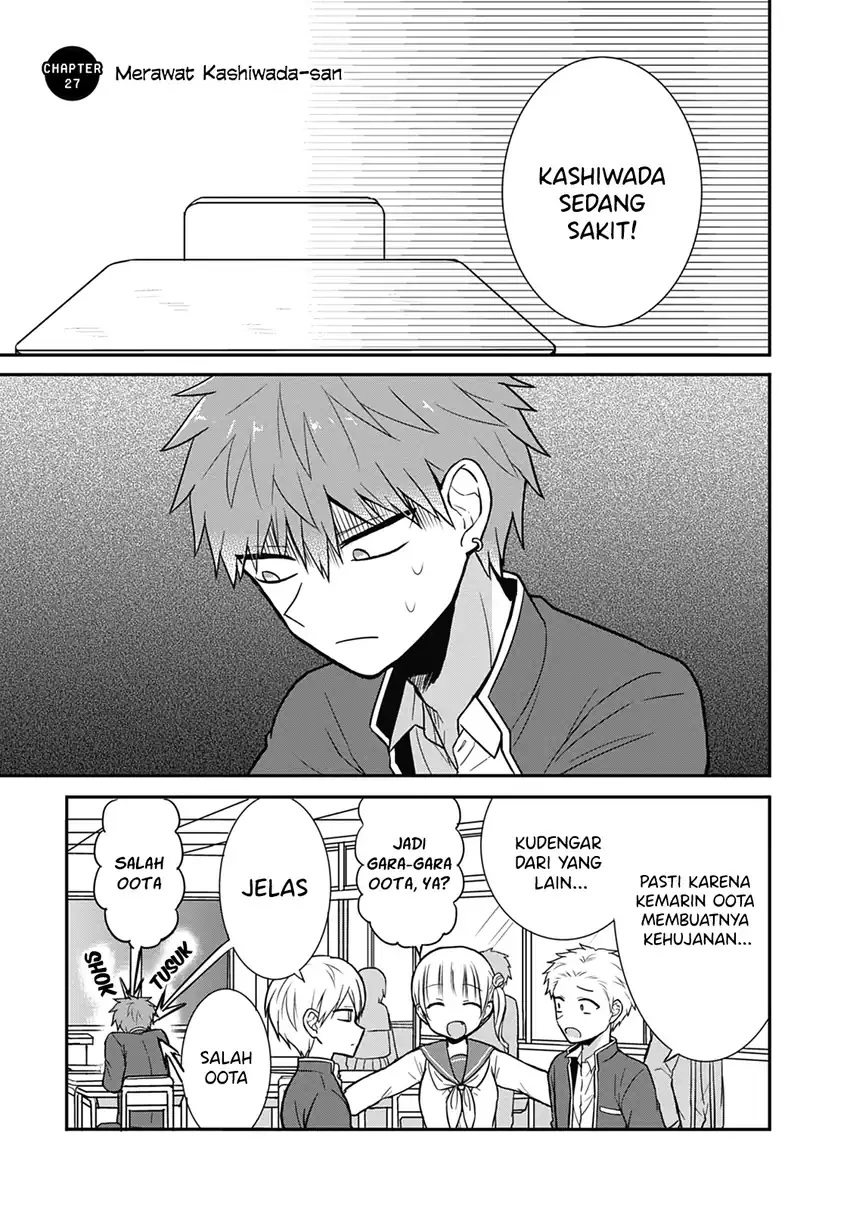 Baca Kao ni denai Kashiwada-san to Kao ni deru Ota-kun Chapter 27 Gambar 2