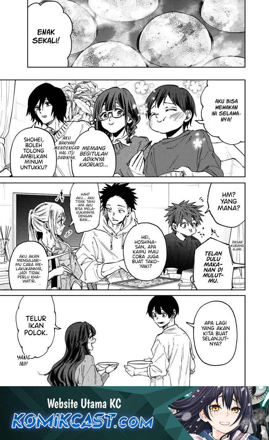 Baca  Kaoru Hana wa Rin to Saku Chapter 125 Gambar 2