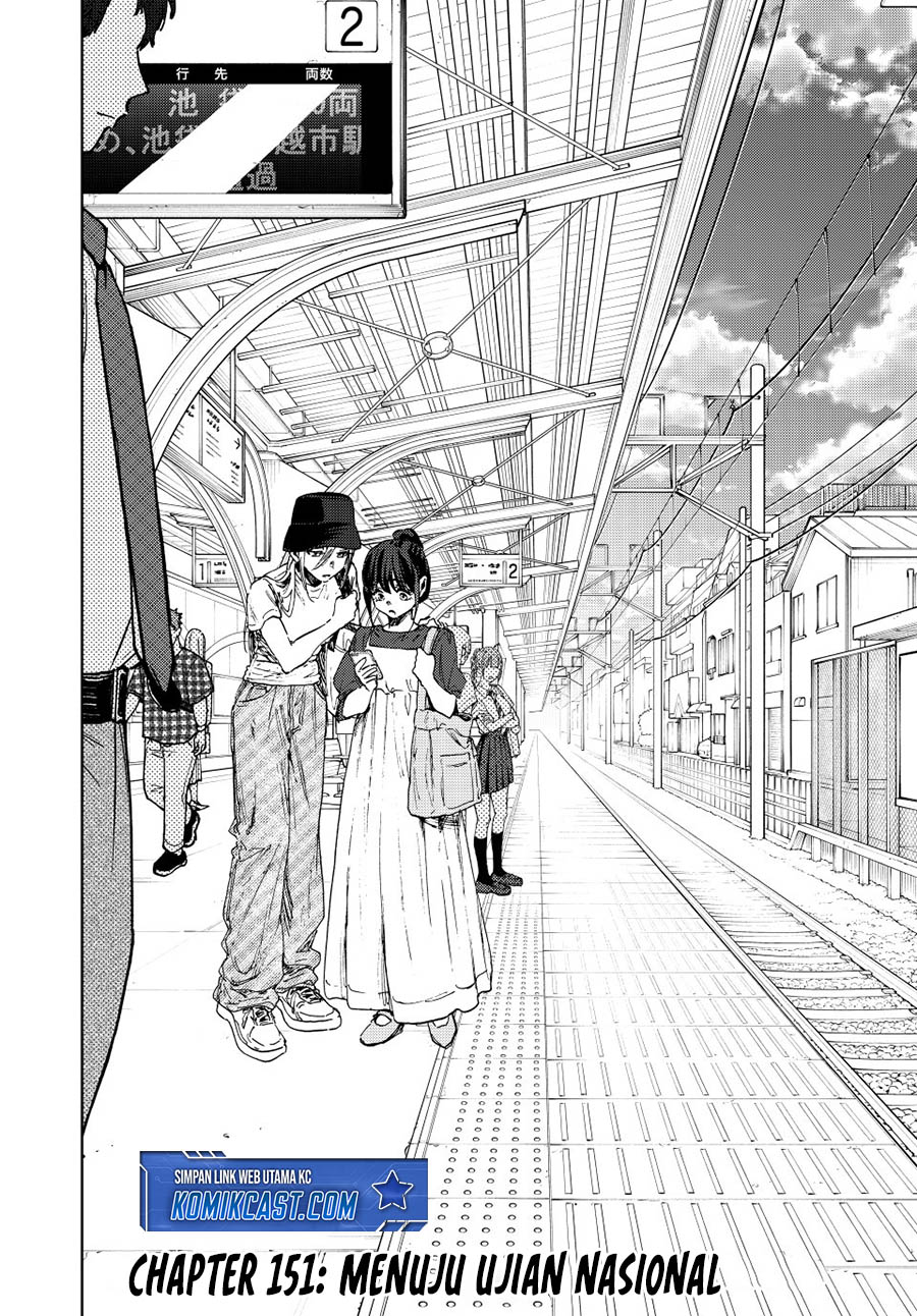 Baca  Kaoru Hana wa Rin to Saku Chapter 151 Gambar 2