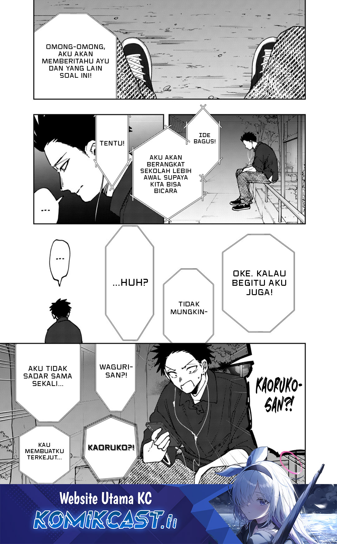 Baca Komik Kaoru Hana wa Rin to Saku Chapter 160 Gambar 1