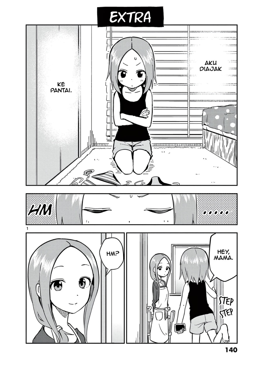 Baca Komik Karakai Jouzu no (Moto) Takagi-san Chapter 166.5 Gambar 1