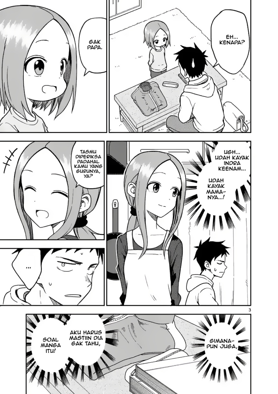 Karakai Jouzu no (Moto) Takagi-san Chapter 168 Gambar 3
