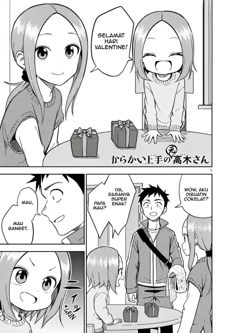 Baca Komik Karakai Jouzu no (Moto) Takagi-san Chapter 173 Gambar 1