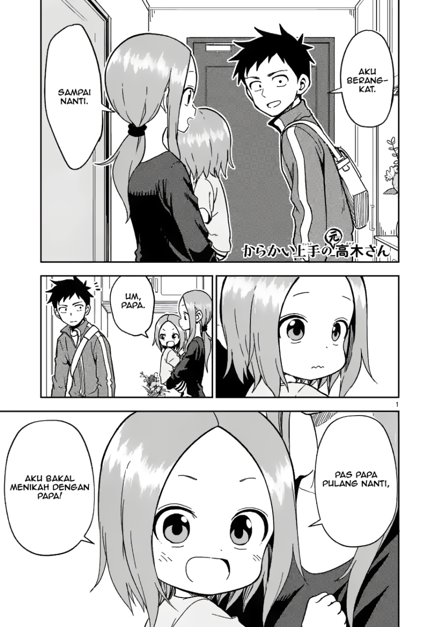 Baca Komik Karakai Jouzu no (Moto) Takagi-san Chapter 179 Gambar 1