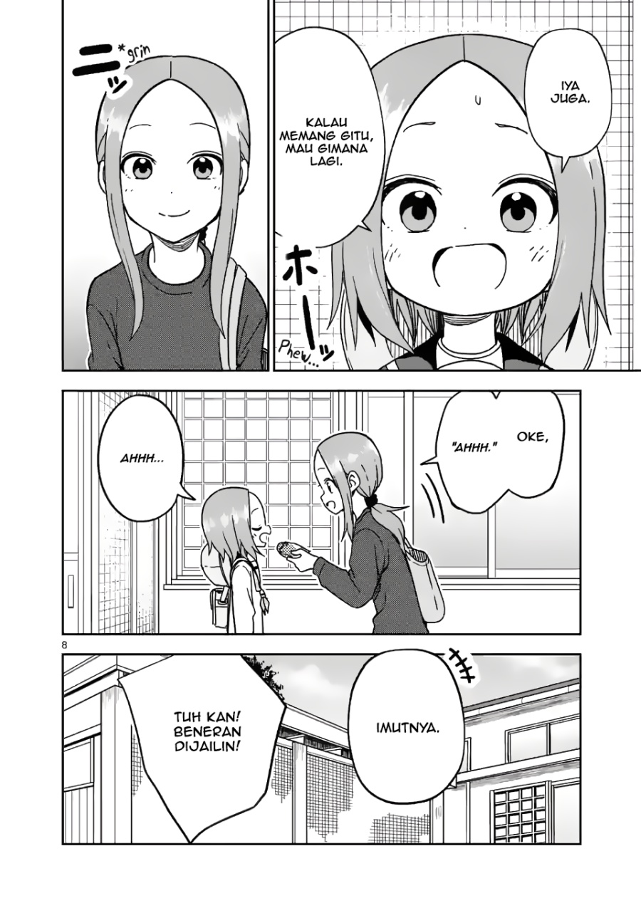 Karakai Jouzu no (Moto) Takagi-san Chapter 180 Gambar 8
