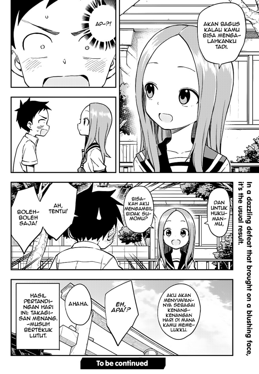Karakai Jouzu no Takagi-san Chapter 169 Gambar 17