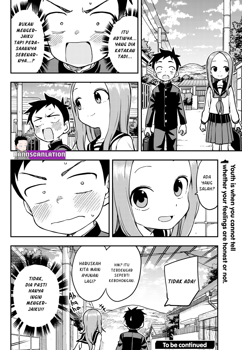 Karakai Jouzu no Takagi-san Chapter 170 Gambar 19