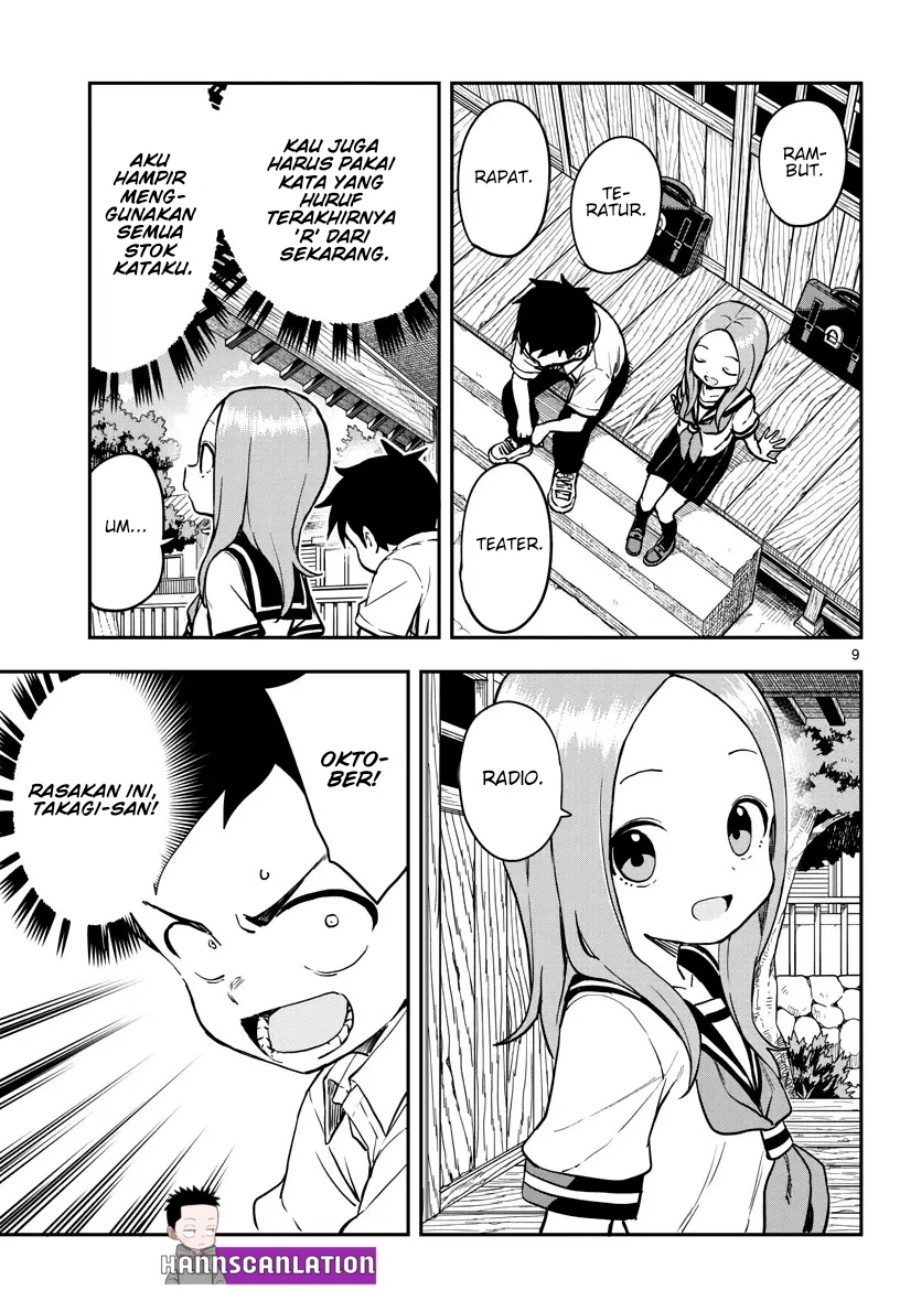 Karakai Jouzu no Takagi-san Chapter 172 Gambar 10