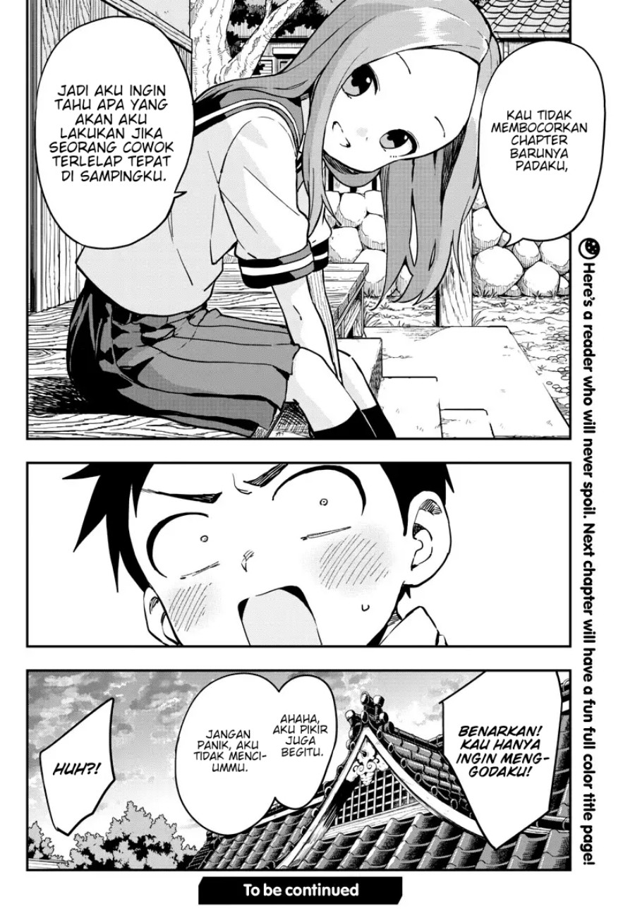 Karakai Jouzu no Takagi-san Chapter 172 Gambar 16