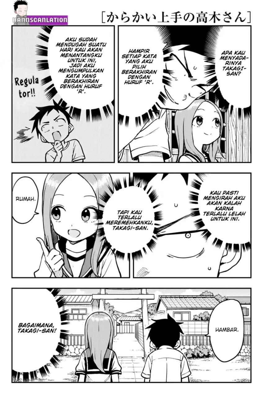 Karakai Jouzu no Takagi-san Chapter 172 Gambar 9