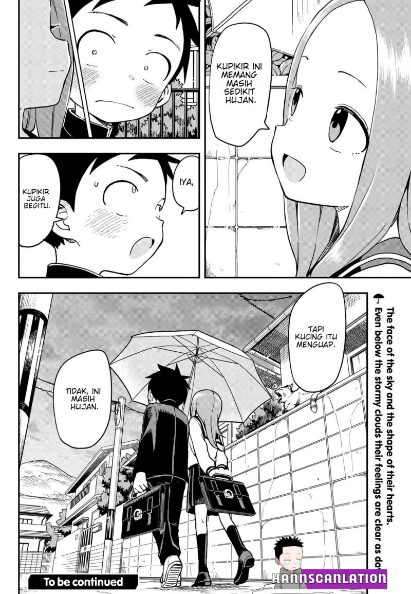 Karakai Jouzu no Takagi-san Chapter 175 Gambar 17