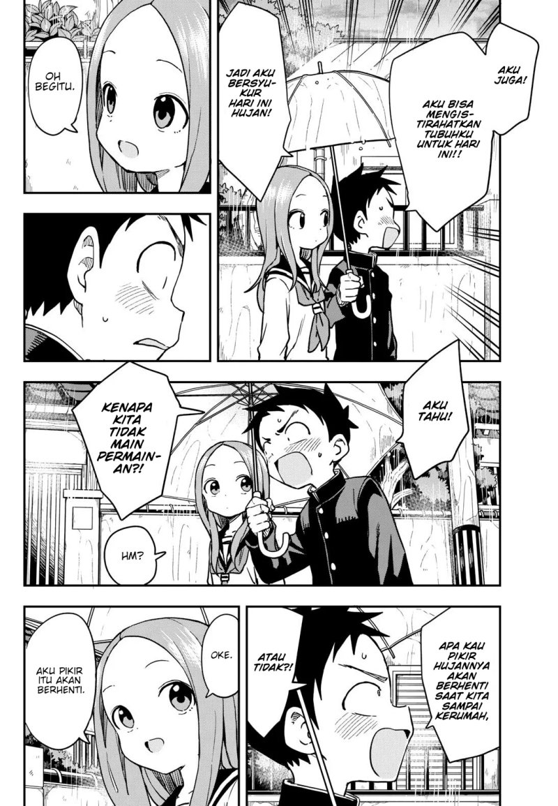 Karakai Jouzu no Takagi-san Chapter 175 Gambar 9