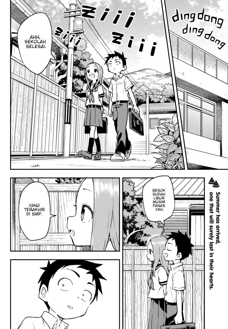 Karakai Jouzu no Takagi-san Chapter 176 Gambar 3