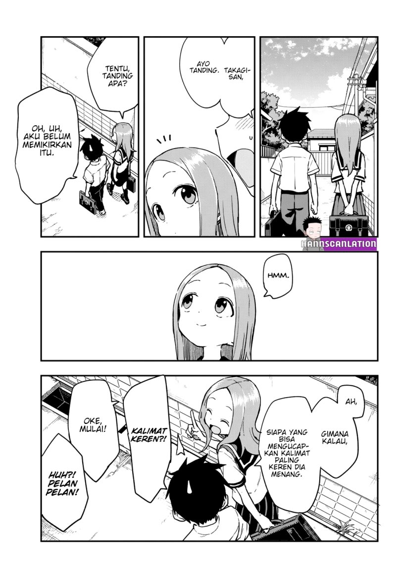 Karakai Jouzu no Takagi-san Chapter 176 Gambar 4