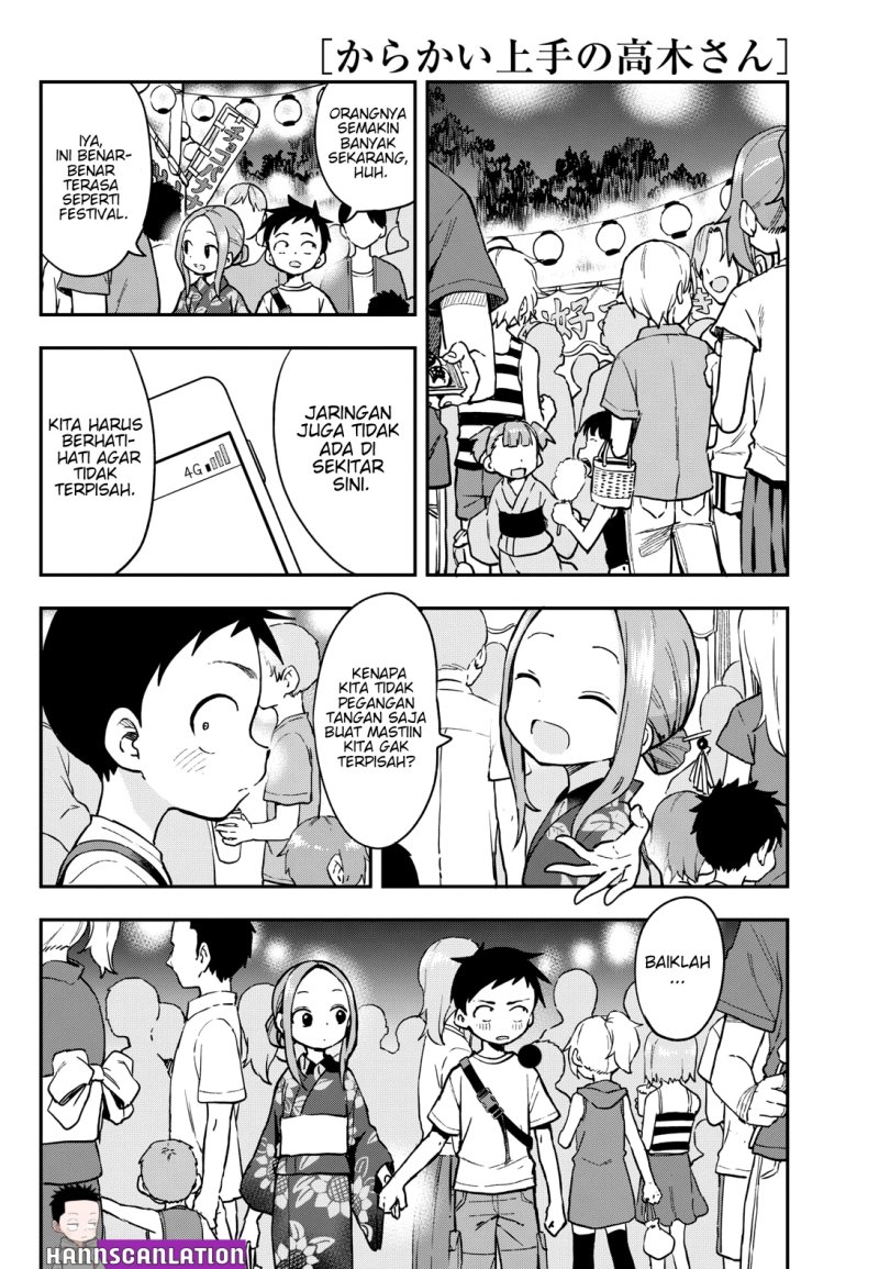 Karakai Jouzu no Takagi-san Chapter 177 Gambar 11