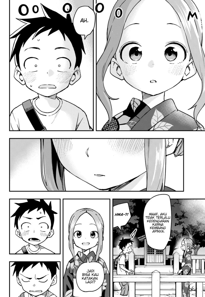 Karakai Jouzu no Takagi-san Chapter 177 Gambar 28