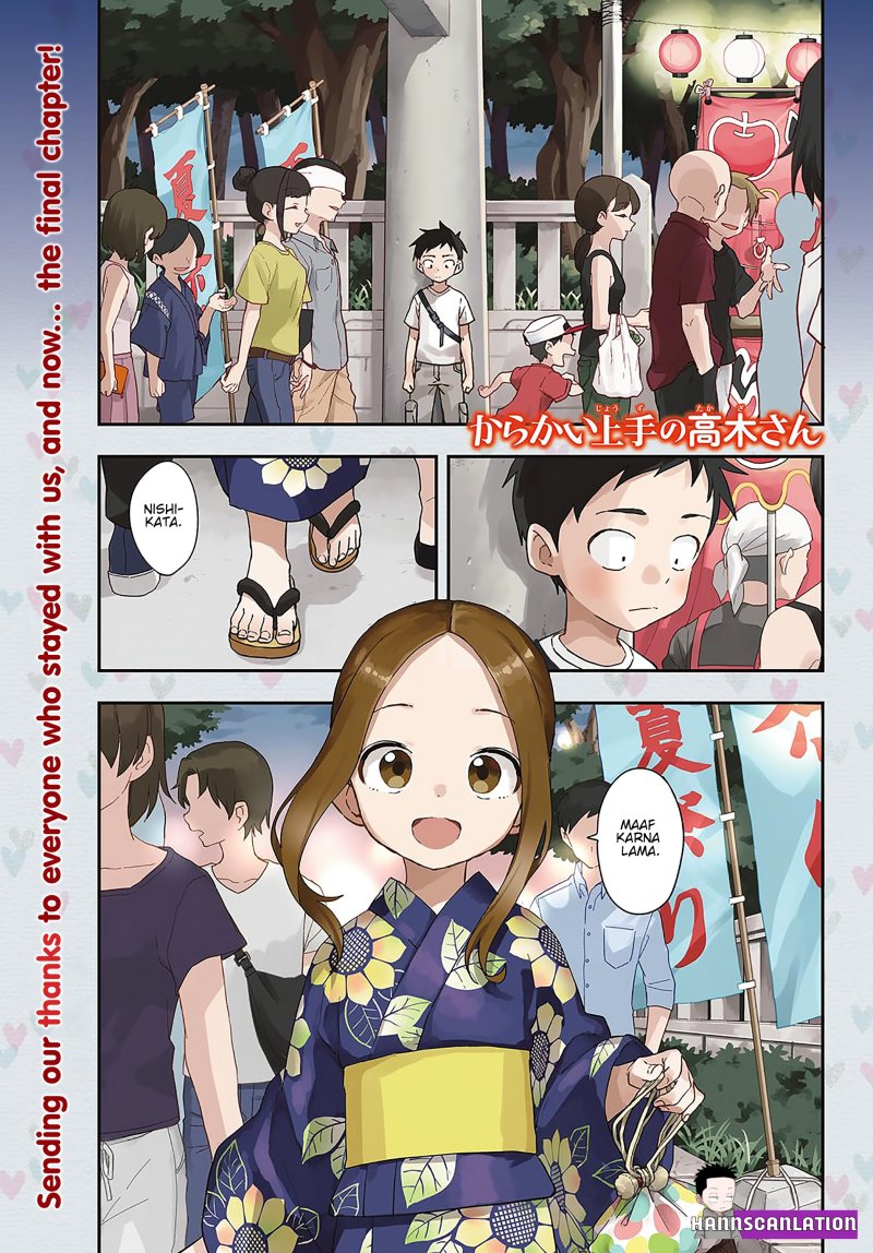 Karakai Jouzu no Takagi-san Chapter 177 Gambar 3