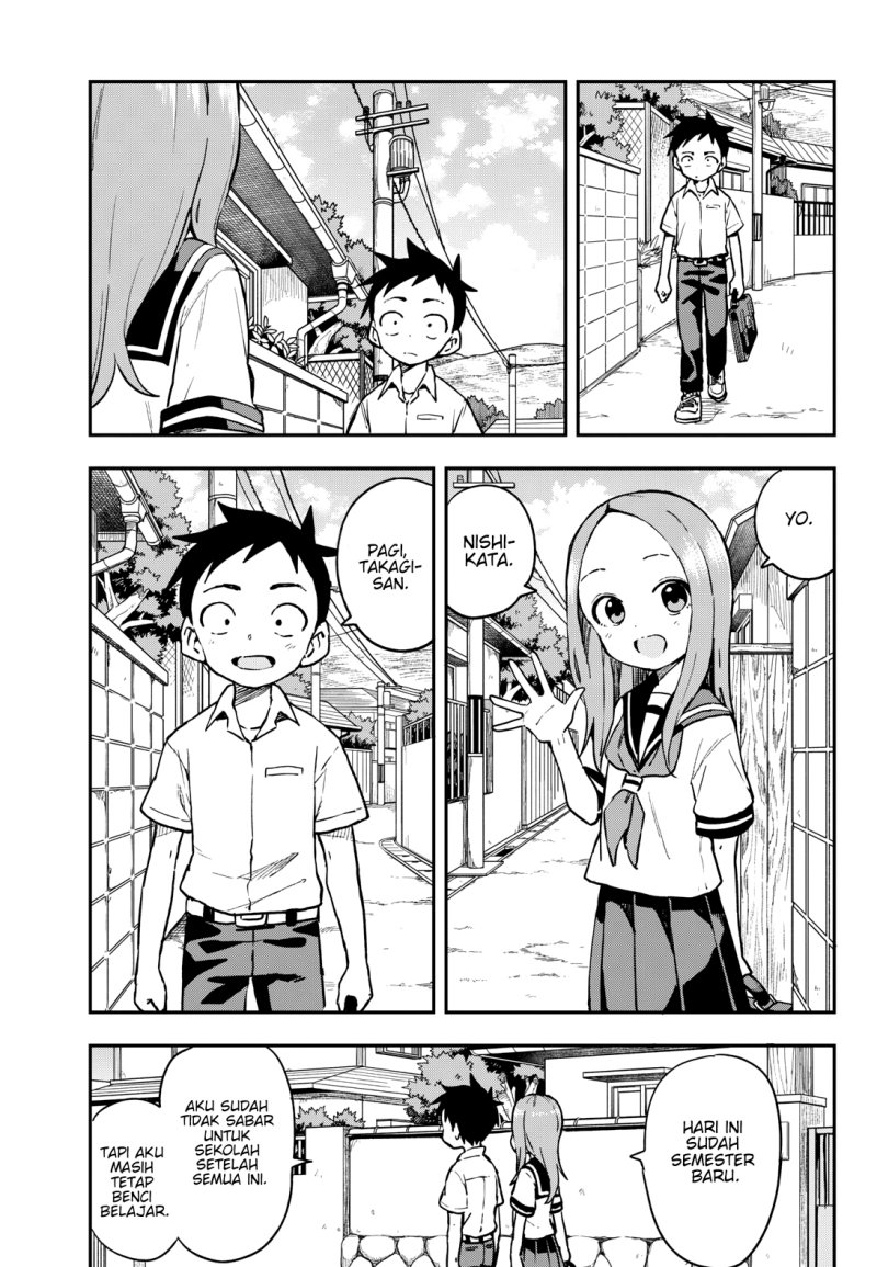 Karakai Jouzu no Takagi-san Chapter 177 Gambar 33