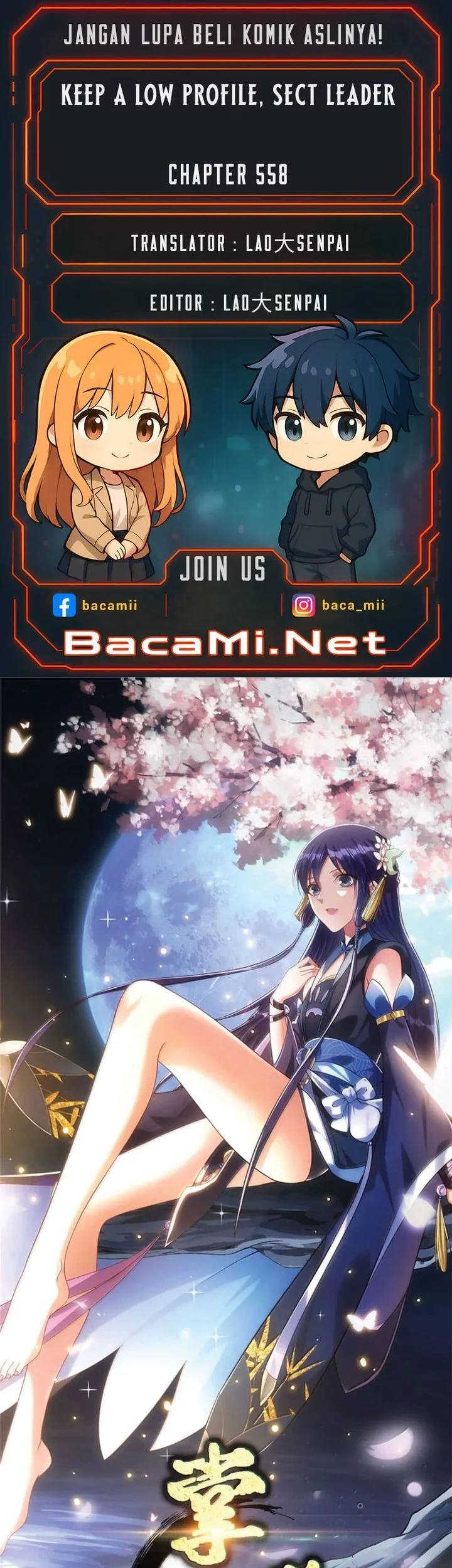Baca Komik Keep A Low Profile, Sect Leader Chapter 558 Gambar 1