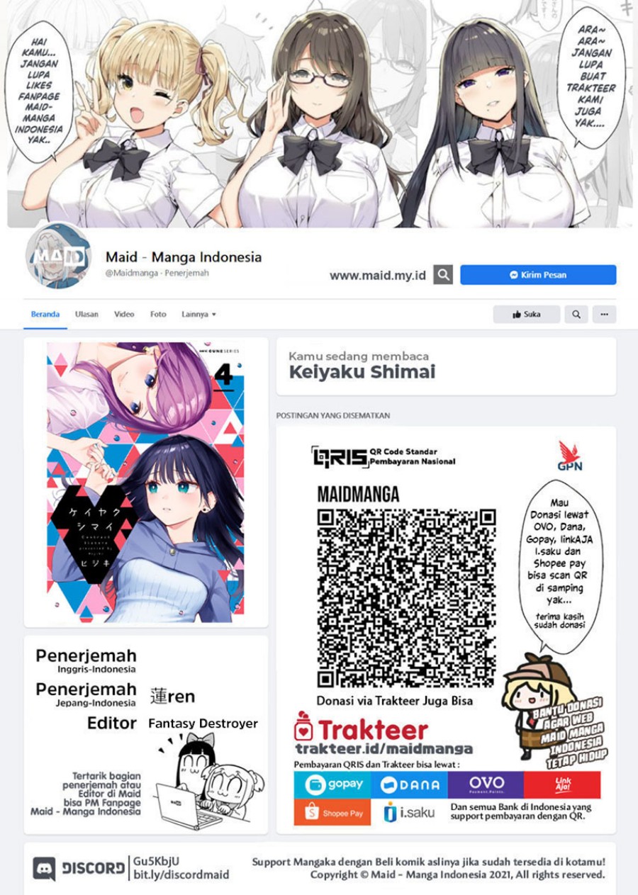 Baca  Keiyaku Shimai Chapter 24.2 Gambar 2