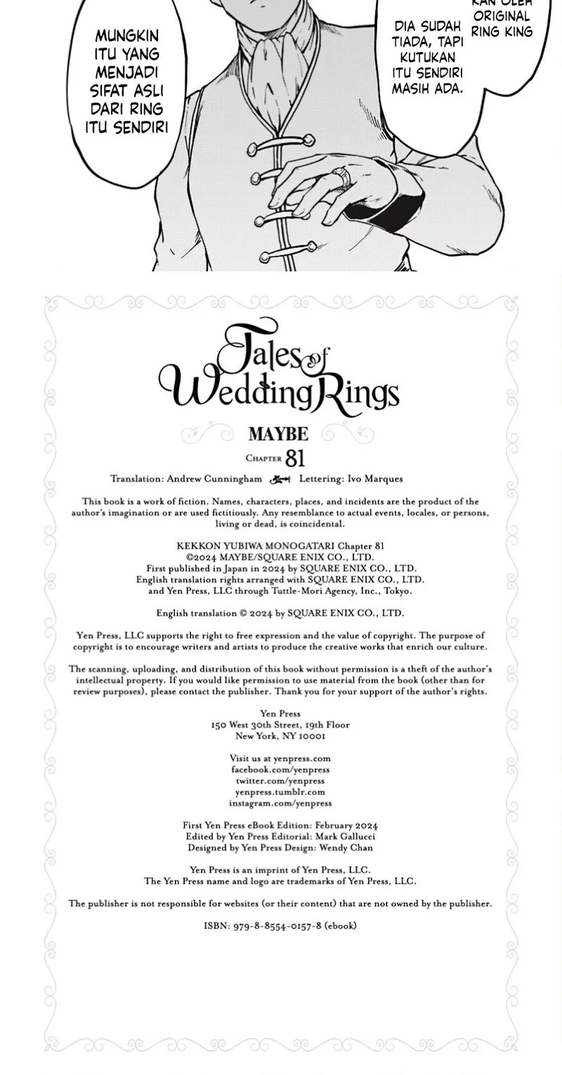Kekkon Yubiwa Monogatari Chapter 81 Gambar 14
