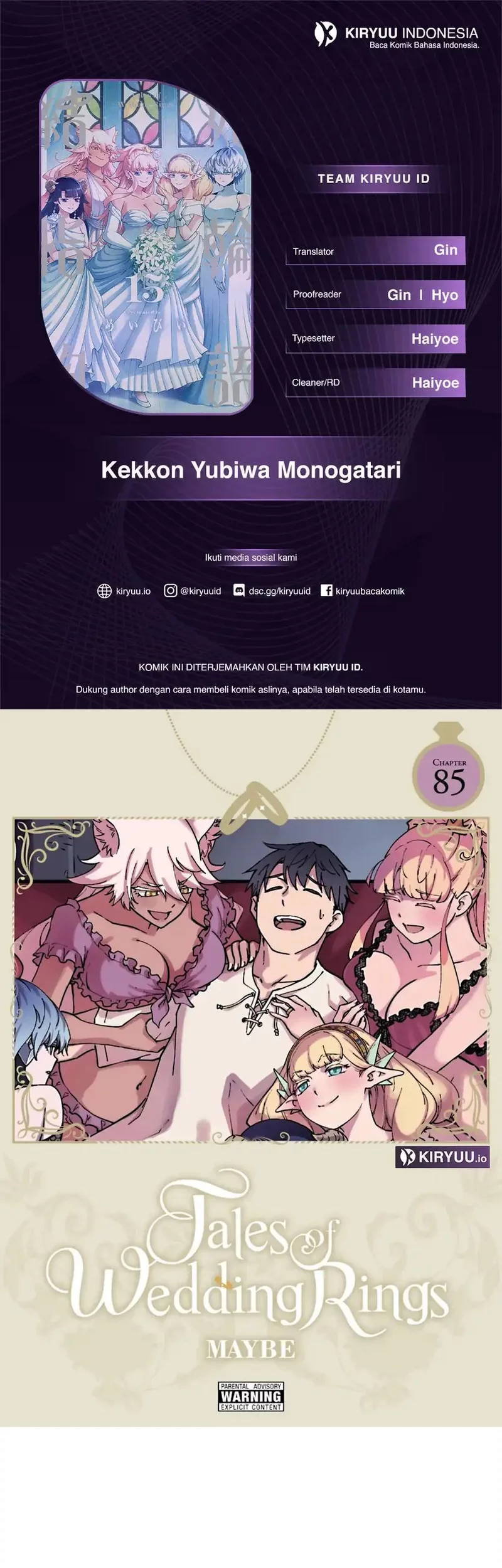 Baca Komik Kekkon Yubiwa Monogatari Chapter 85 Gambar 1