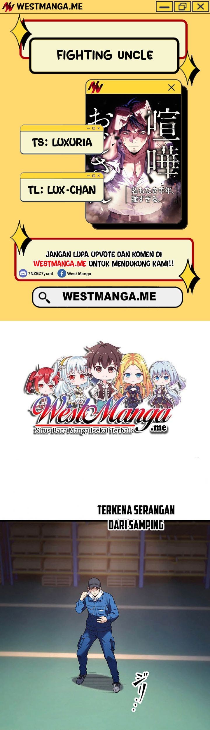 Baca Komik Kenka Oji-san – Namo Naki Chuunen, Tsuyo Sugiru (Fighting Uncle) Chapter 12 Gambar 1