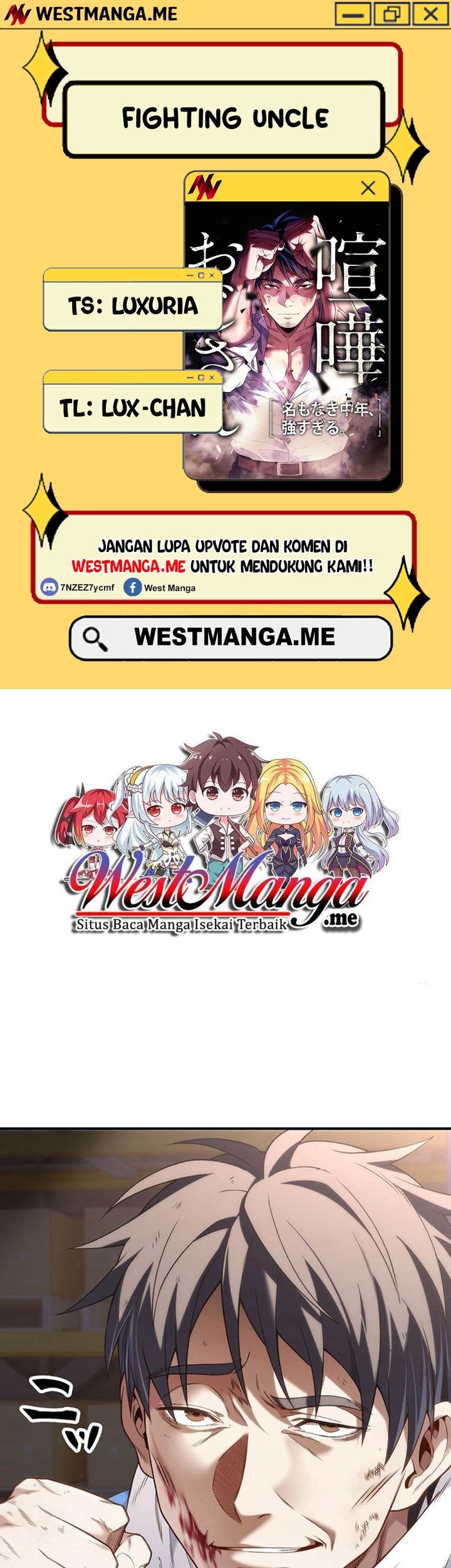 Baca Komik Kenka Oji-san – Namo Naki Chuunen, Tsuyo Sugiru (Fighting Uncle) Chapter 13 Gambar 1