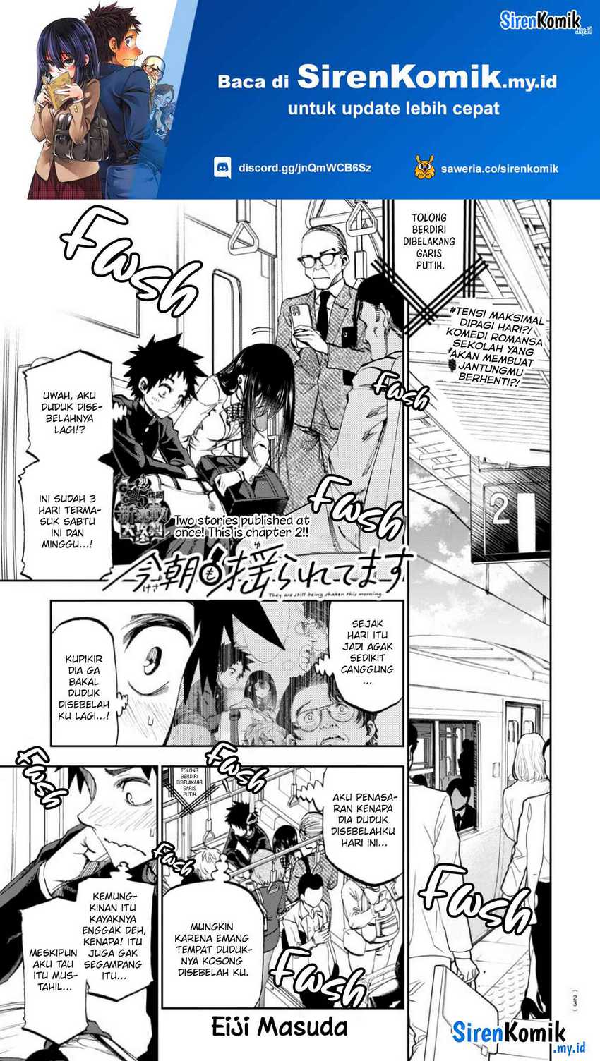 Baca Kesa Mo Yuraretemasu Chapter 2 Gambar 2