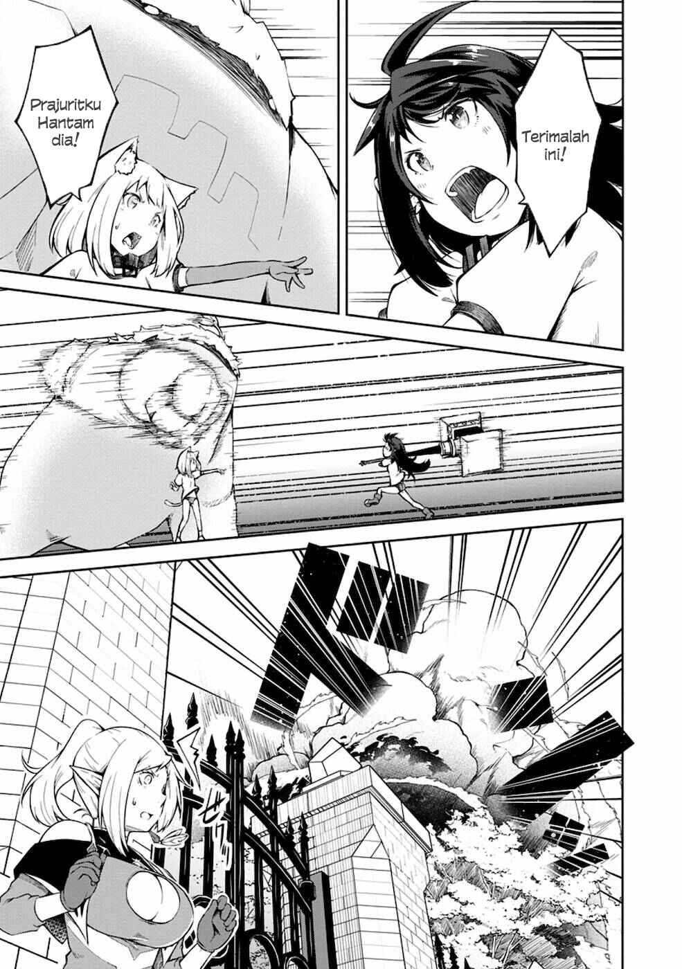 Kikaku Hazure no Eiyuu ni Sodaterareta, Joushiki Hazure no Mahou Kenshi Chapter 14 Gambar 17