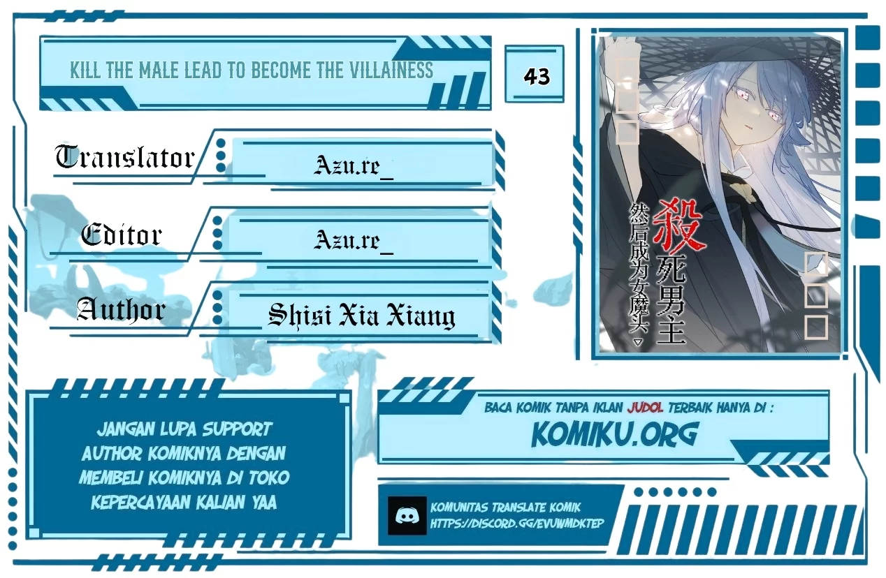 Baca Komik Kill the Male Lead to Become the Villainess Chapter 43 Gambar 1