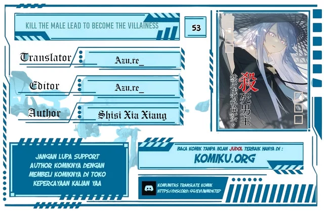 Baca Komik Kill the Male Lead to Become the Villainess Chapter 53 Gambar 1