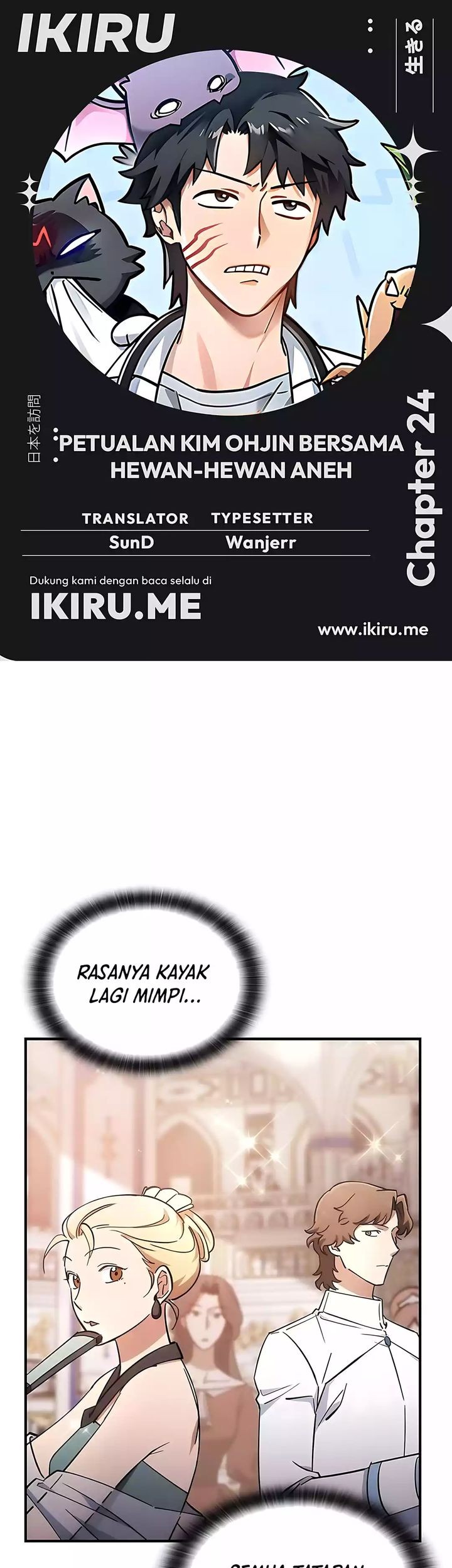 Baca Komik Kim Ohjin’s Adventures With Strange Animals Chapter 24 Gambar 1