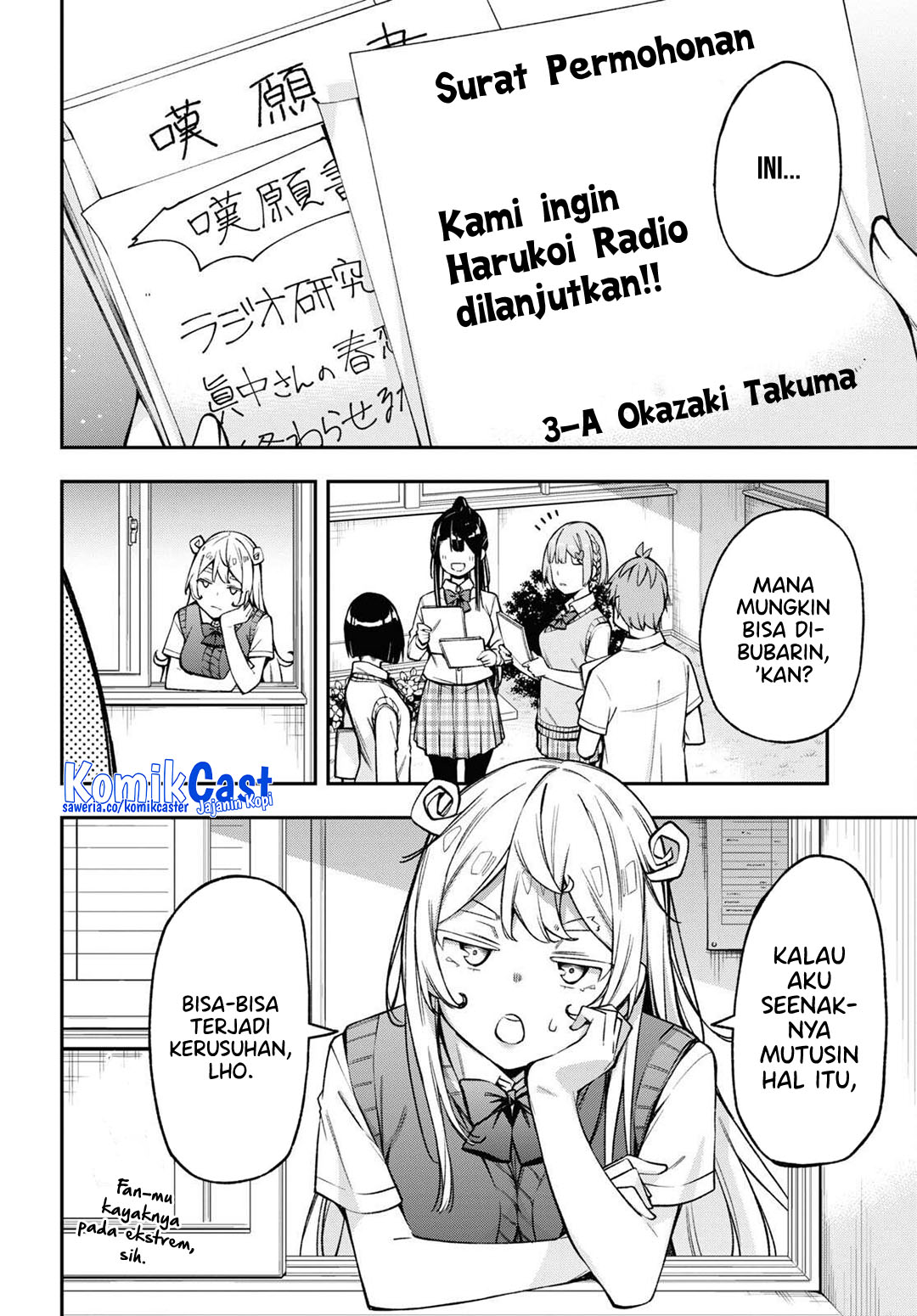 Kimi ga Radio wo Suki dakara Chapter 22 Gambar 18