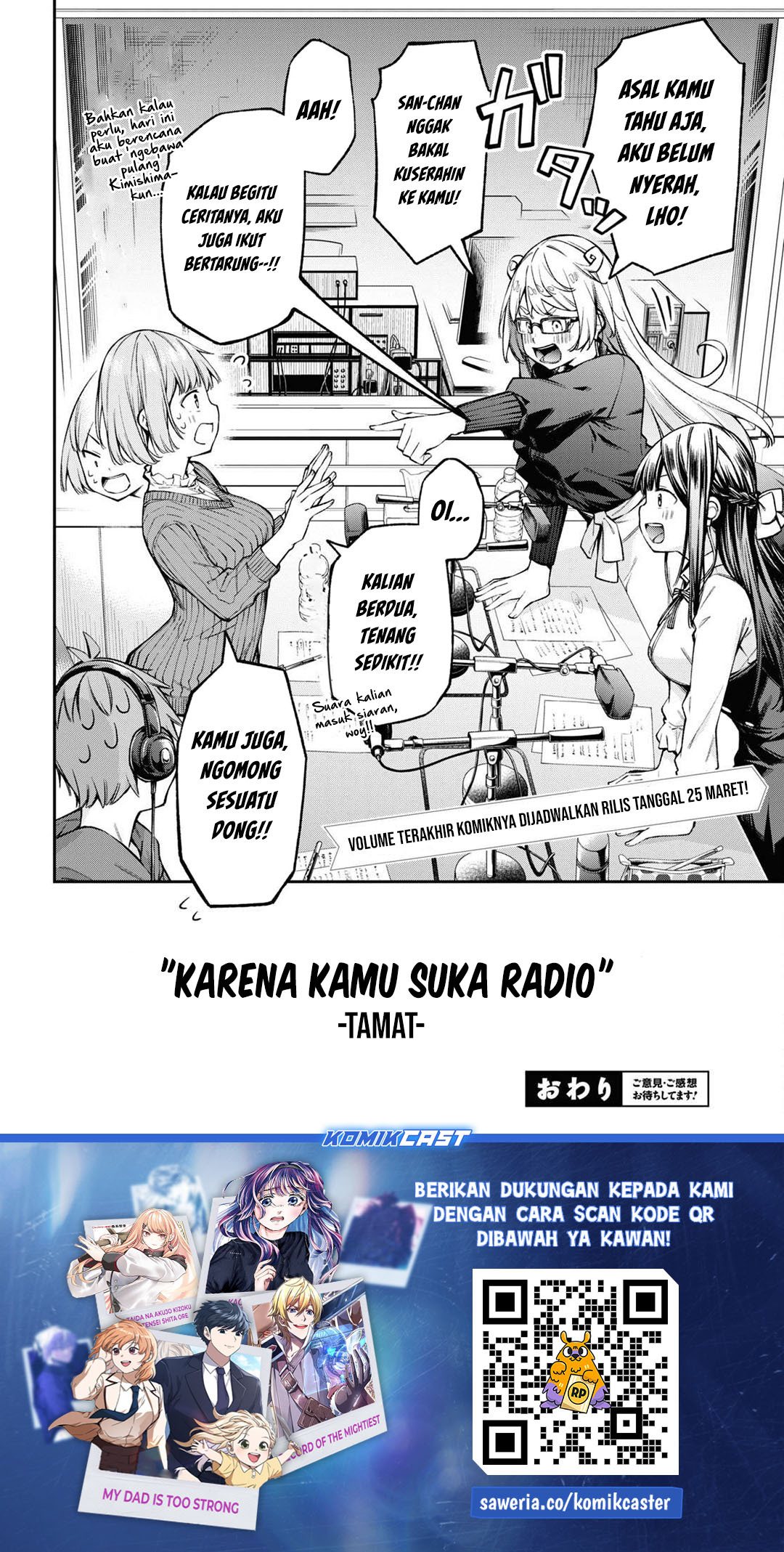 Kimi ga Radio wo Suki dakara Chapter 23 Gambar 32